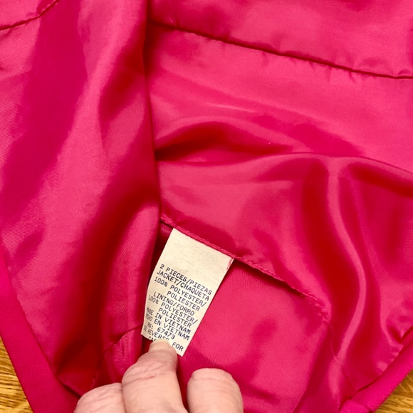 Women’s Danny & Nicole 2 pc size 16 Fuchsia Suit - Picture 4 of 11